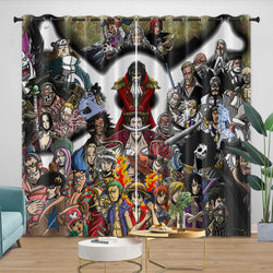 Anime One Piece Curtains Pattern Blackout Window Drapes (Online Order Only)