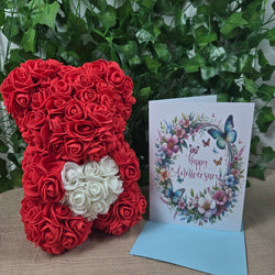 Floral Butterfly Anniversay Card (ONLINE ORDER ONLY)