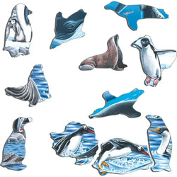 Antarctica Animals 66 Piece Tray Jigsaw Puzzle Larsen (ONLINE ORDER ONLY)