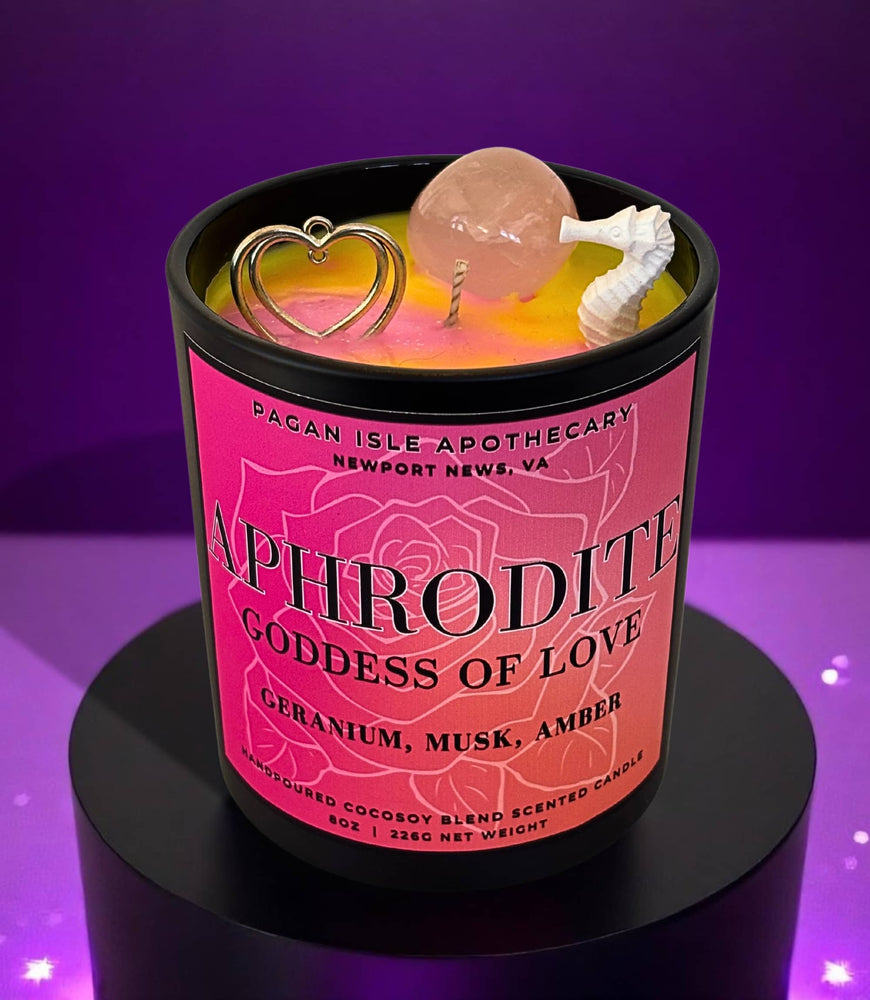 Aphrodite Crystal Candle (ONLINE ORDER ONLY)