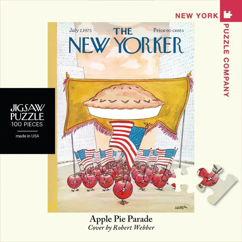 Apple Pie Parade The New Yorker 100 Piece Mini Jigsaw Puzzle NYPC (ONLINE ORDER ONLY)