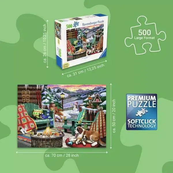 Après All Day 500 Large Piece Jigsaw Puzzle Ravensburger (ONLINE ORDER ONLY)