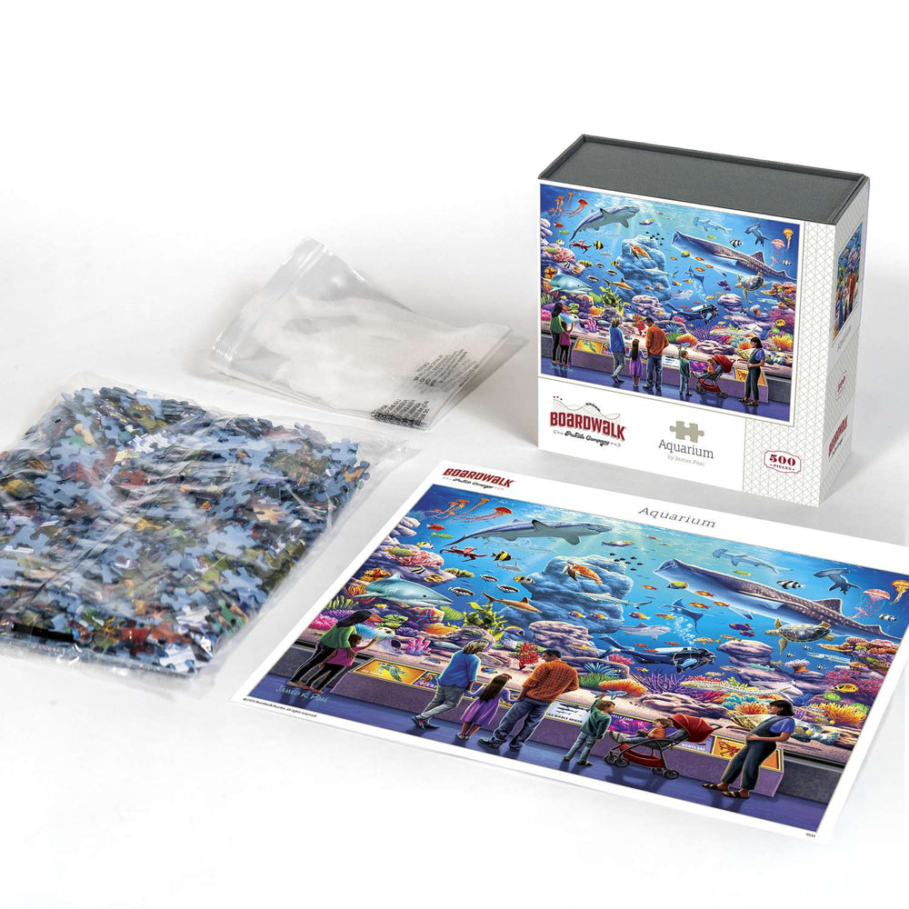 Aquarium 500 Piece Jigsaw Puzzle Boardwalk (ONLINE ORDER ONLY)