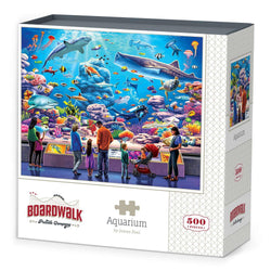 Aquarium 500 Piece Jigsaw Puzzle Boardwalk (ONLINE ORDER ONLY)