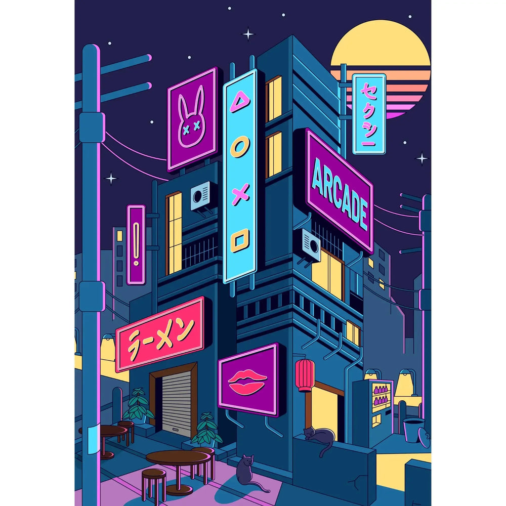 Arcade 99 Piece Mini Jigsaw Puzzle Puzzledly (ONLINE ORDER ONLY)