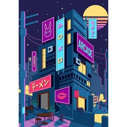 Arcade 99 Piece Mini Jigsaw Puzzle Puzzledly (ONLINE ORDER ONLY)