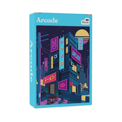 Arcade 99 Piece Mini Jigsaw Puzzle Puzzledly (ONLINE ORDER ONLY)