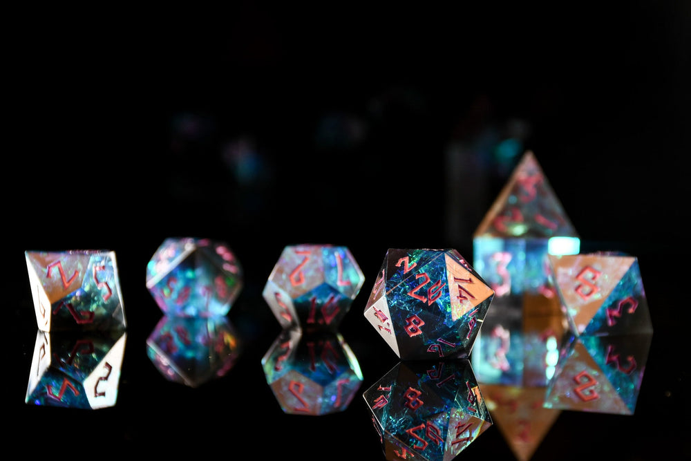 Pre-Order|| Arcane Gate Sharp-Edged Resin Dice Set