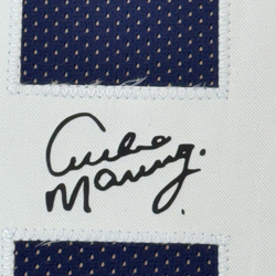 Framed Facsimile Autographed Archie Manning 35x39 Ole Miss Blue Reprint Laser Auto College Football Jersey Size Men's XL (ONLINE ORDER ONLY)
