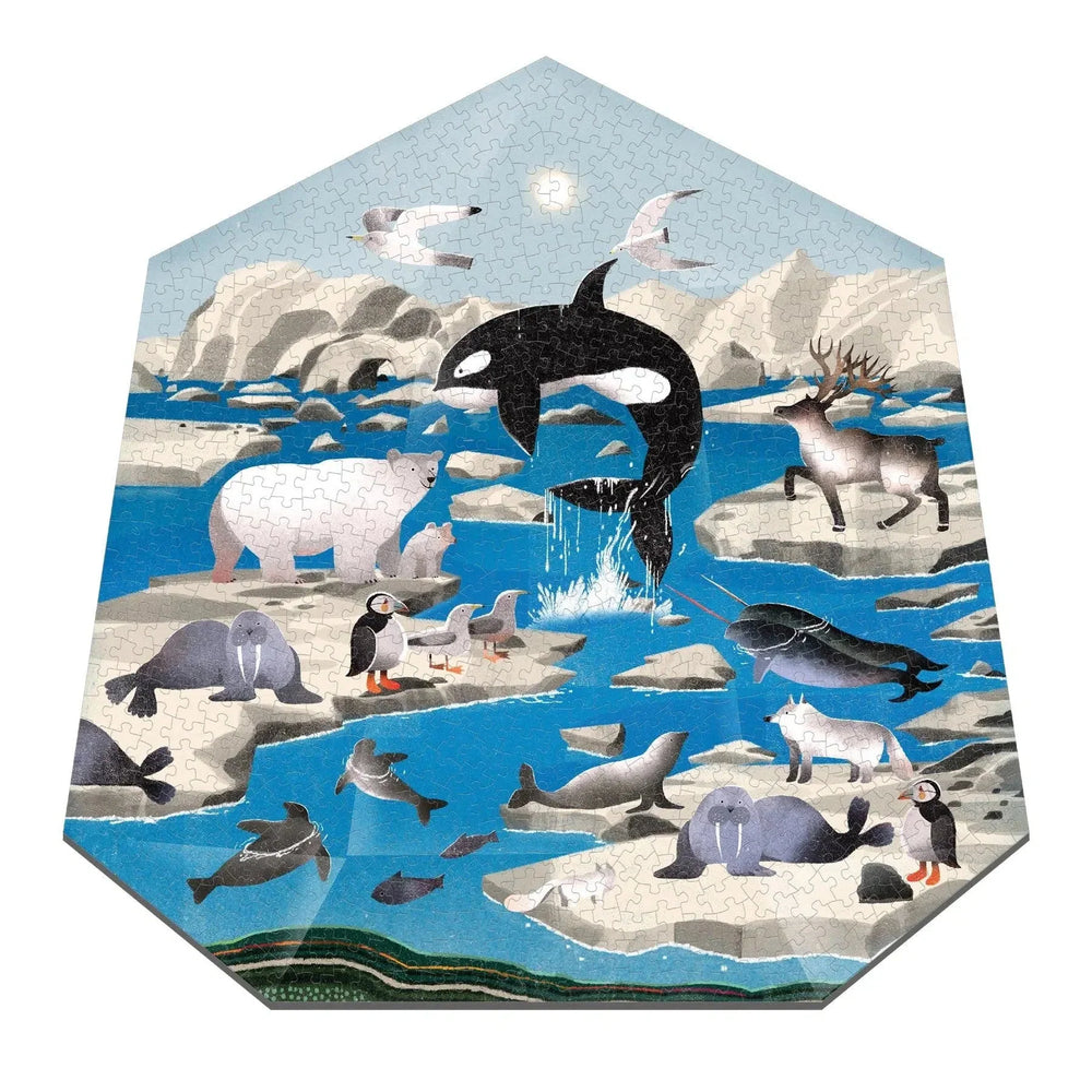 Arctic Terrarium 750 Piece Shaped Jigsaw Puzzle Mudpuppy (ONLINE ORDER ONLY)