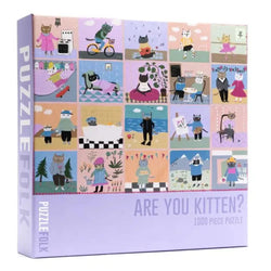 Are You Kitten? 1000 Piece Jigsaw Puzzle PuzzleFolk (ONLINE ORDER ONLY)