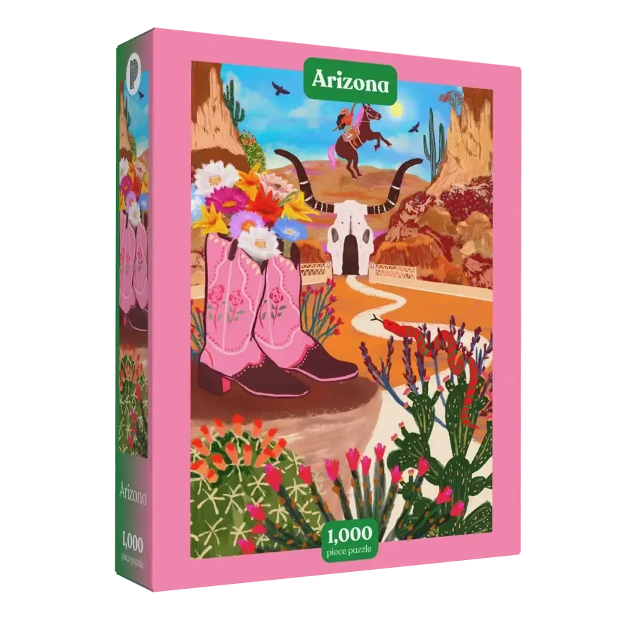 Arizona 1000 Piece Jigsaw Puzzle Puzzledly (ONLINE ORDER ONLY)