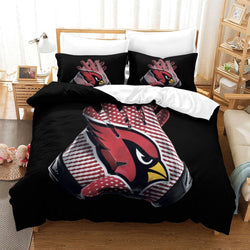 Arizona Cardinals Bedding Set Duvet Cover Without Filler (Online Order Only)