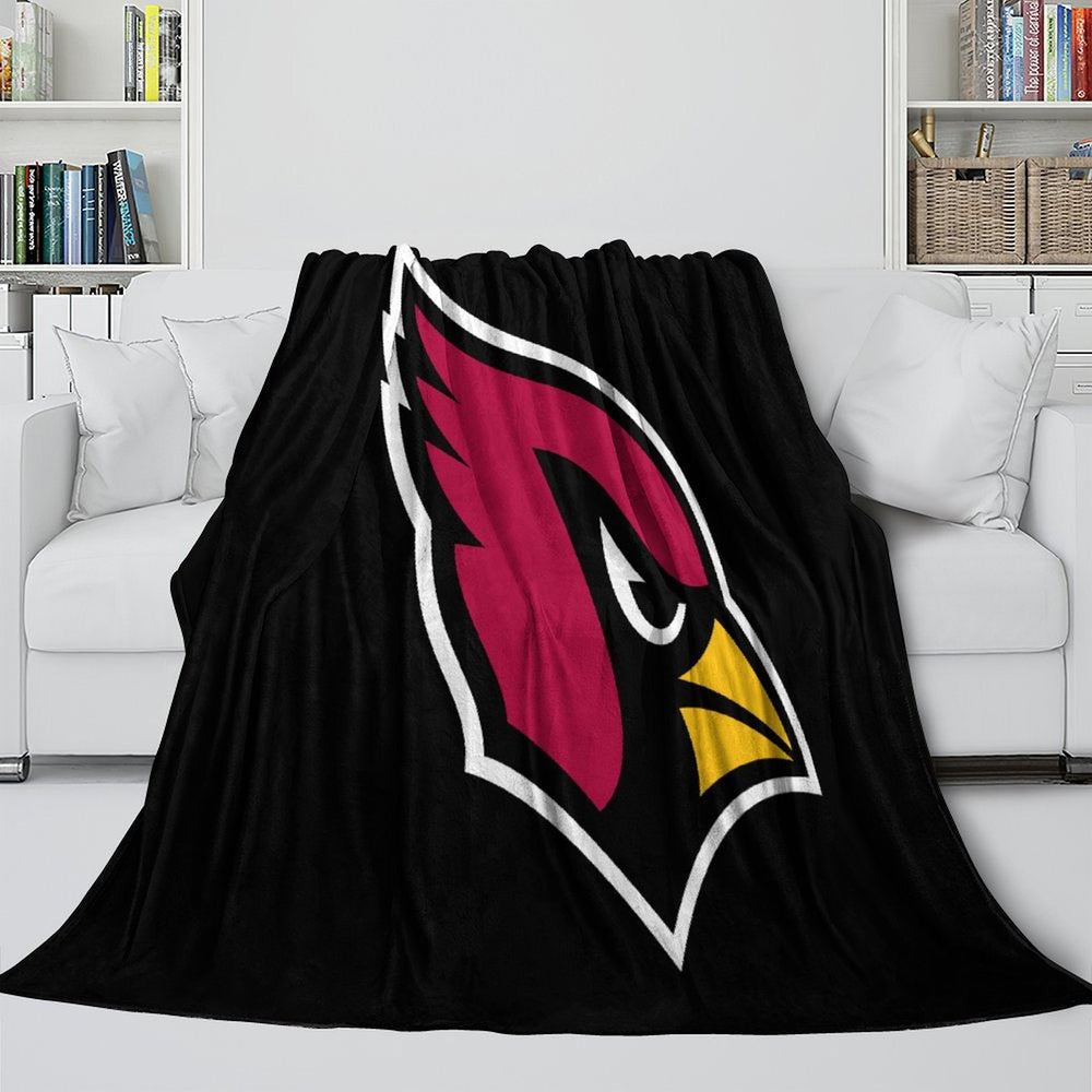 Arizona Cardinals Blanket Flannel Fleece Throw Room Decoration (Online Order Only)