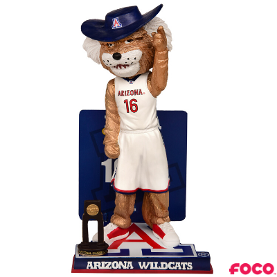 NCAA College Basketball National Champions Mascot Bobbleheads (ONLINE ORDER ONLY)