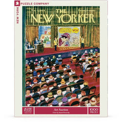 Art Auction 1000 Piece Jigsaw Puzzle NYPC (ONLINE ORDER ONLY)