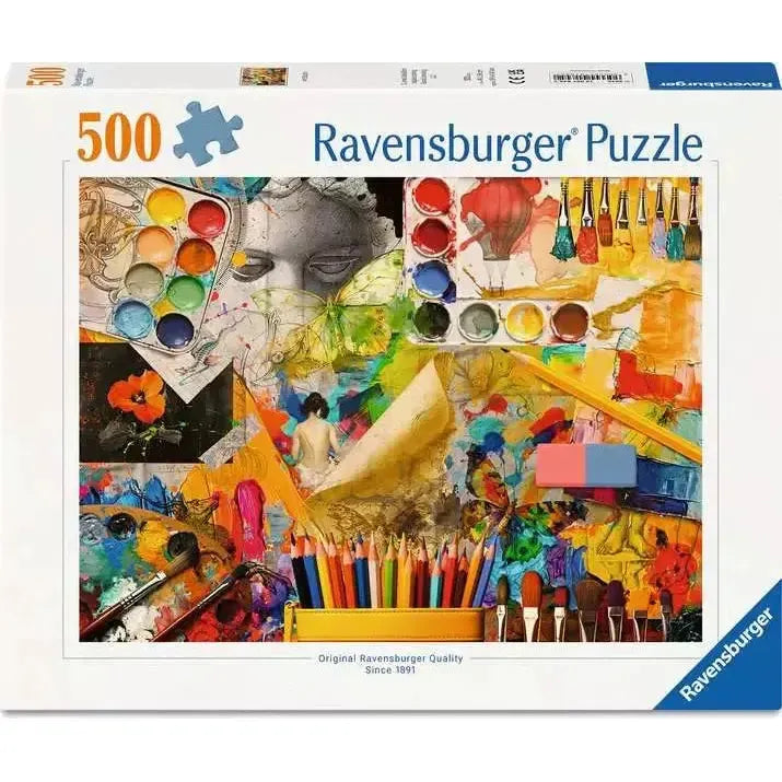 Art Studio 500 Piece Jigsaw Puzzle Ravensburger (ONLINE ORDER ONLY)