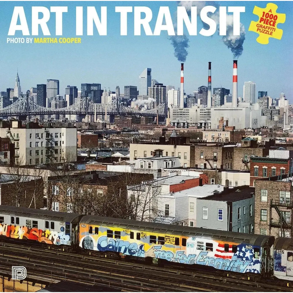 Art in Transit 1000 Piece Jigsaw Puzzle Dokument (ONLINE ORDER ONLY)