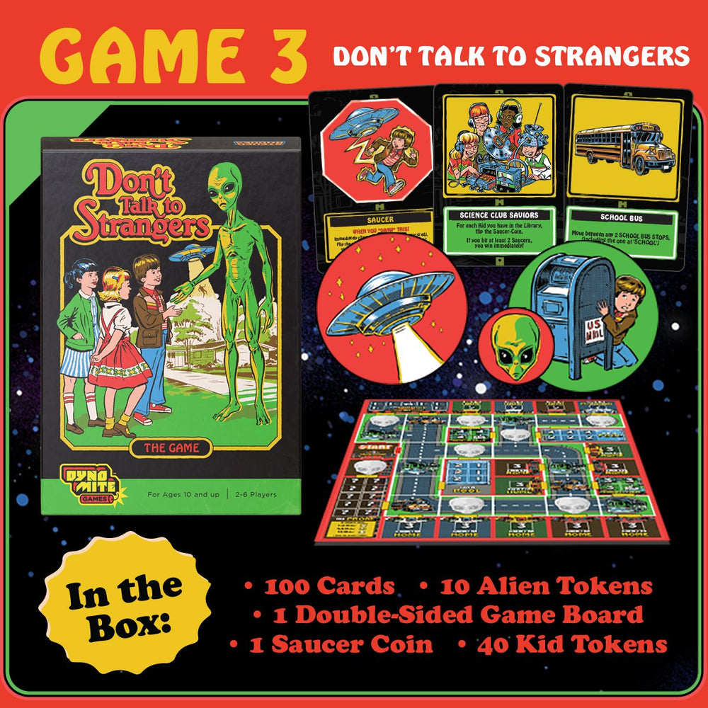 Don’t Talk to Strangers (Steven Rhodes Games Vol. 1) (ONLINE ORDER ONLY)