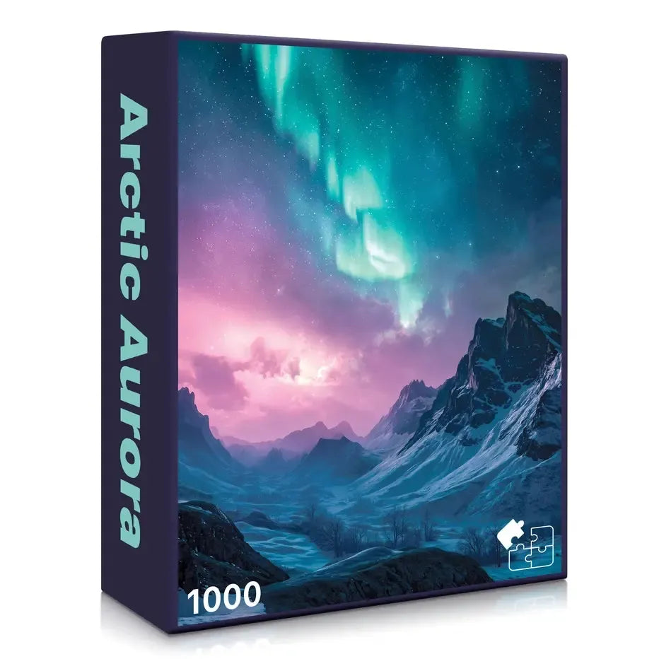 Artic Aurora 1000 Piece Jigsaw Puzzle Final Piece (ONLINE ORDER ONLY)