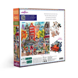 Artists in Amsterdam 1000 Piece Jigsaw Puzzle eeBoo (ONLINE ORDER ONLY)