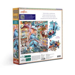 Artists in Venice 1000 Piece Jigsaw Puzzle eeBoo (ONLINE ORDER ONLY)