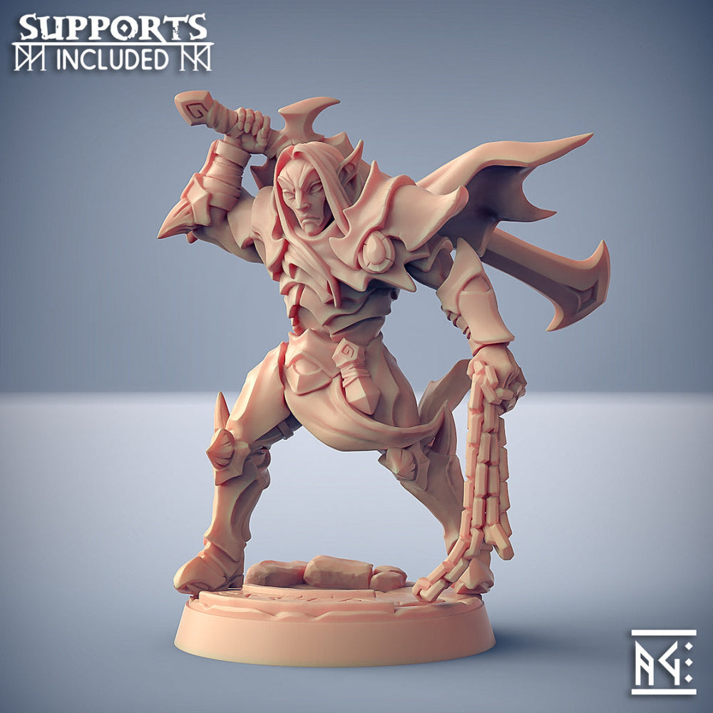 3D Printed Artisan Guild Ashen Inquisitor Set Ashen Alfar Inquisitors 28mm 32mm (Online Only)