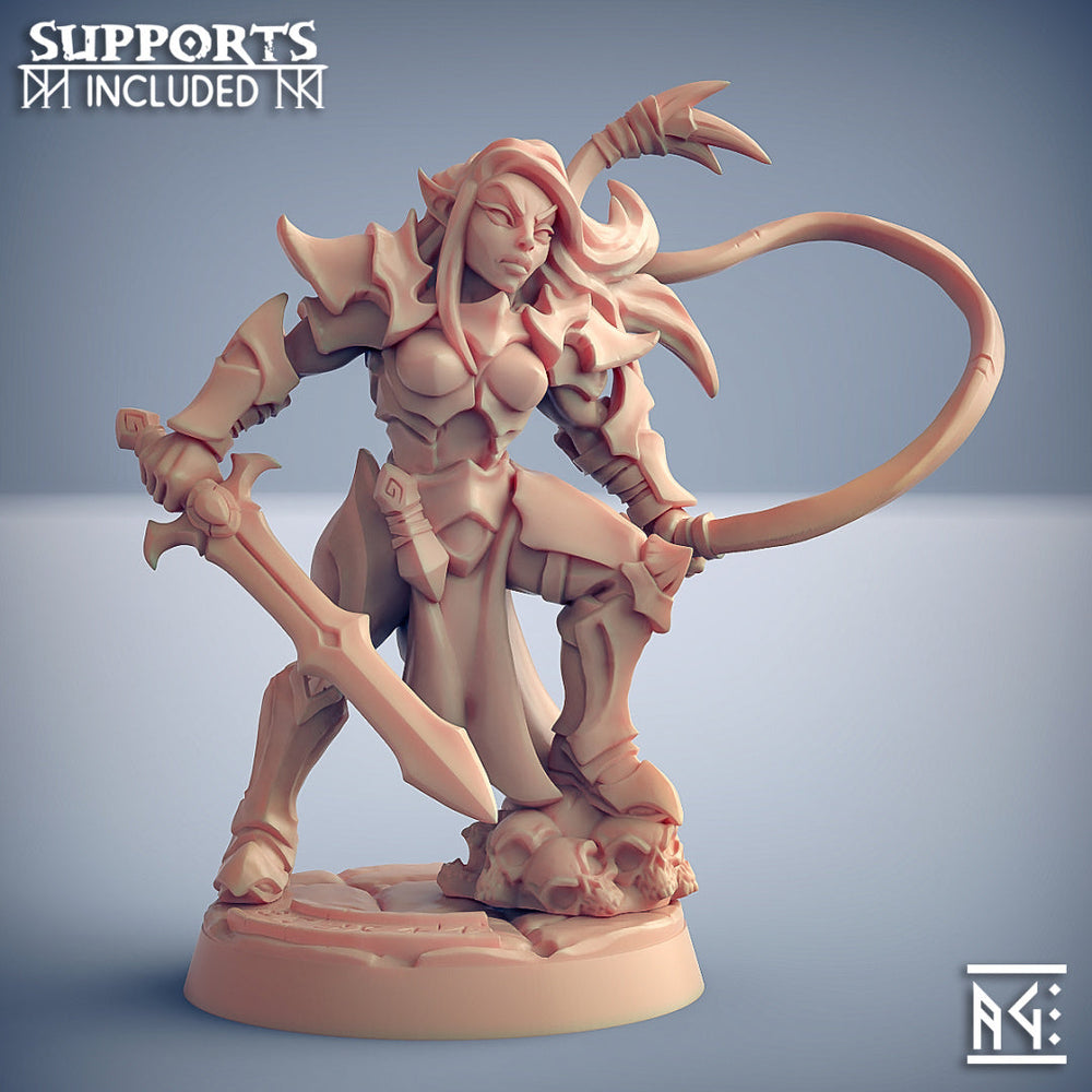 3D Printed Artisan Guild Ashen Inquisitor Set Ashen Alfar Inquisitors 28mm 32mm (Online Only)