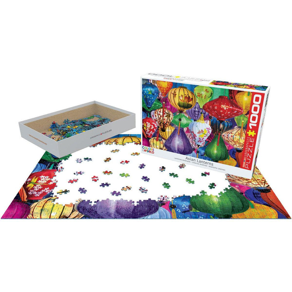 Asian Lanterns 1000 Piece Jigsaw Puzzle Eurographics (ONLINE ORDER ONLY)
