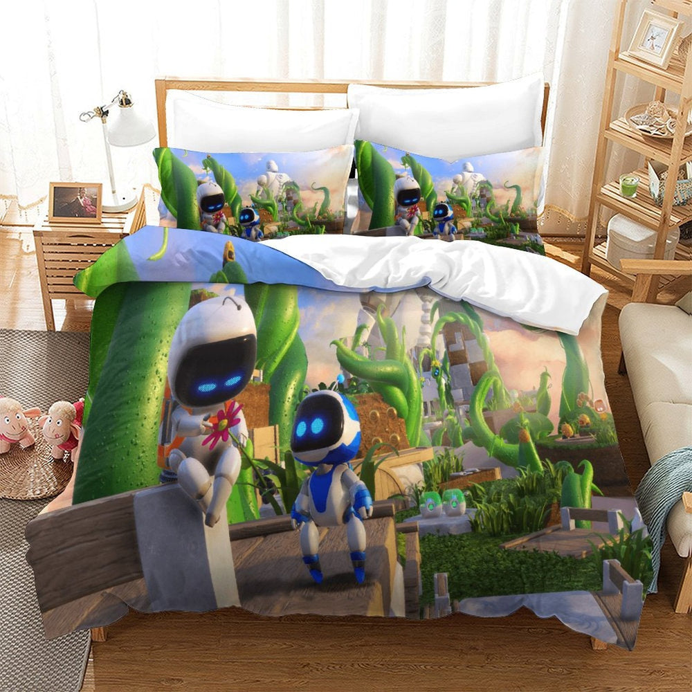 Astro Bot Bedding Set Quilt Cover Without Filler (Online Order Only)