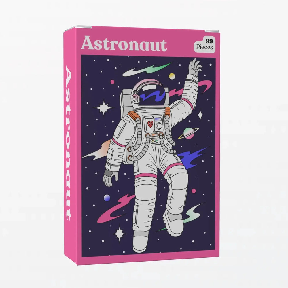 Astronaut 99 Piece Mini Jigsaw Puzzle Puzzledly (ONLINE ORDER ONLY)