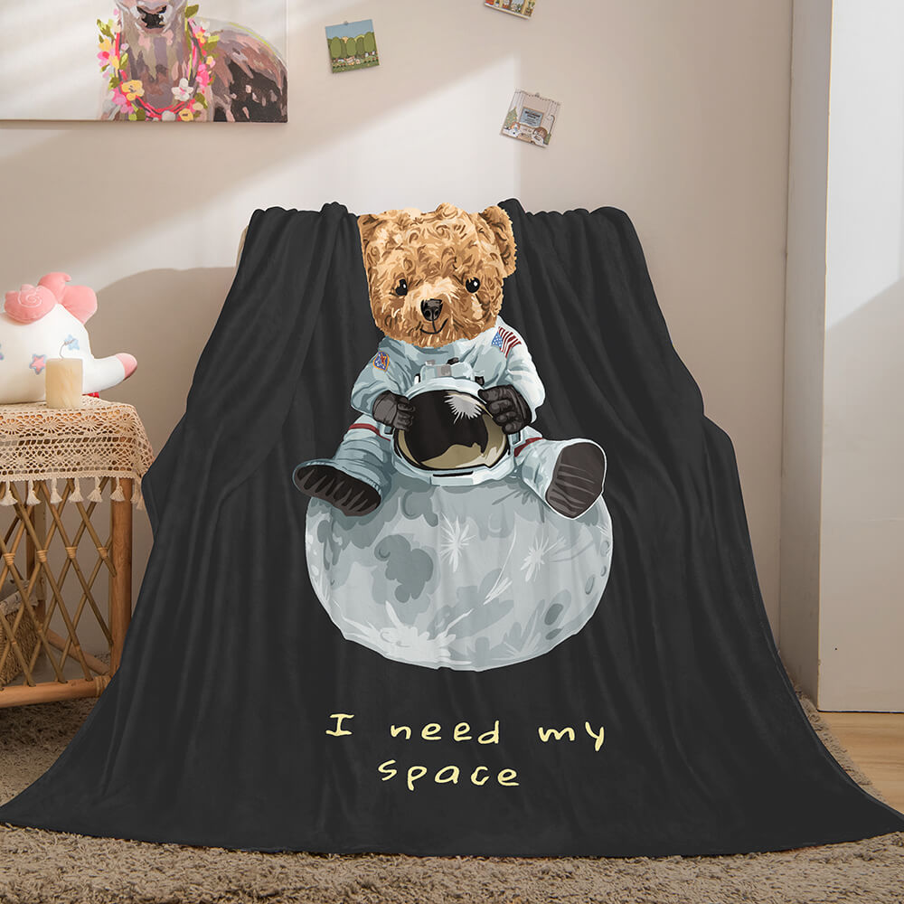 Astronaut Blanket Soft Flannel Blanket (Online Order Only)