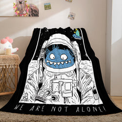 Astronaut Blanket Soft Flannel Blanket (Online Order Only)