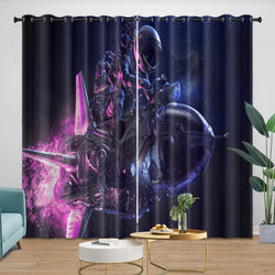 Astronaut Curtains Blackout Window Drapes Kids Room Decoration (ONLINE ORDER ONLY)