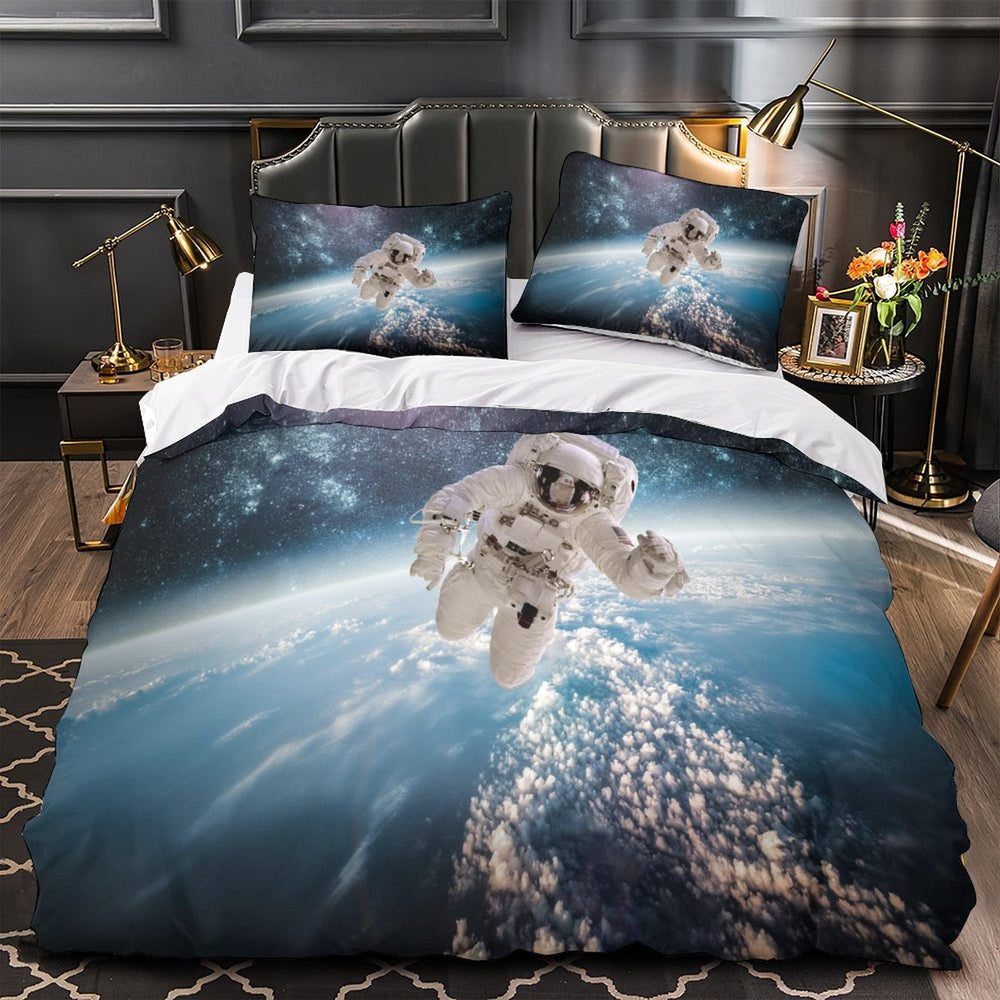 Astronaut Duvet Cover Pattren Bedding Set Without Filler (ONLINE ORDER ONLY)