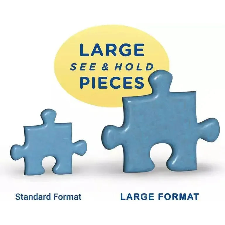 At the Birdbath 500 Large Piece Jigsaw Puzzle Ravensburger (ONLINE ORDER ONLY)