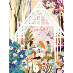 At the Greenhouse by Adelina Lirius 1000 Piece Jigsaw Puzzle NYPC (ONLINE ORDER ONLY)