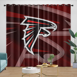 Atlanta Falcons Curtains Blackout Window Drapes (Online Order Only)