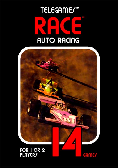 Auto Racing - Atari 2600 (ONLINE ORDER ONLY)