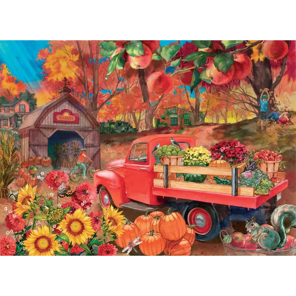 Autumn Market Truck 1000 Piece Soft Touch Jigsaw Puzzle Crown Point (ONLINE ORDER ONLY)
