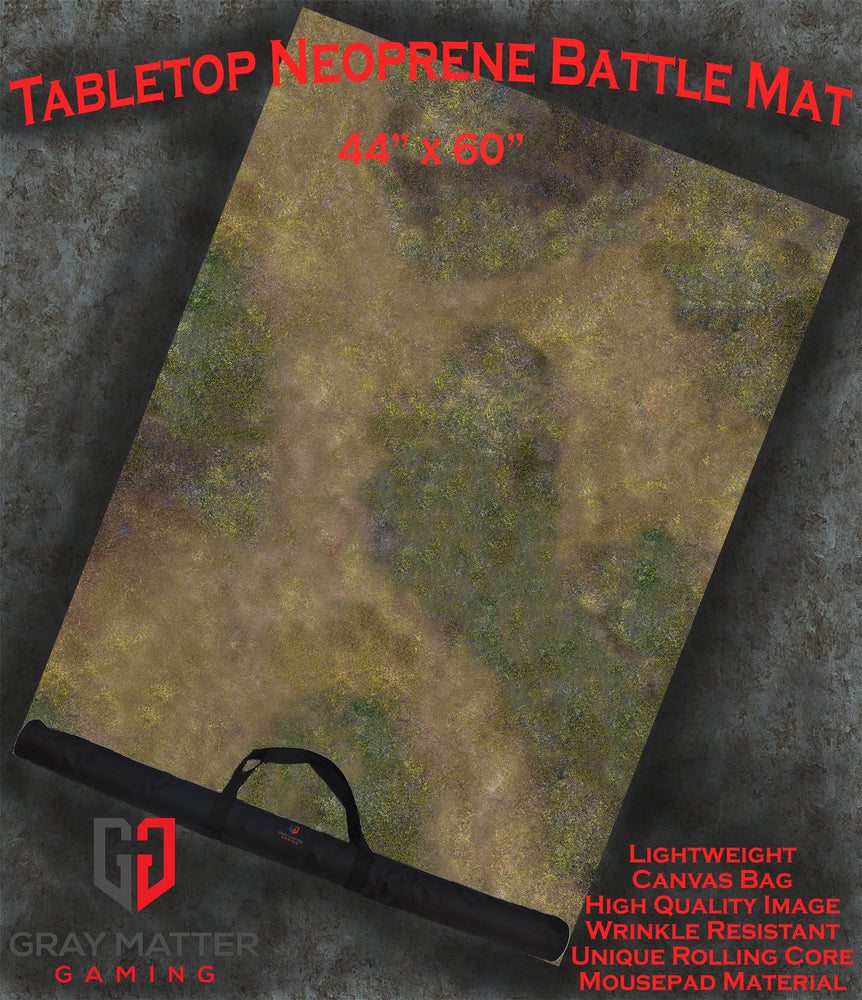 Autumn Prairie | Neoprene Battle Mat with Bag | Baron of Dice (ONLINE ORDER ONLY)
