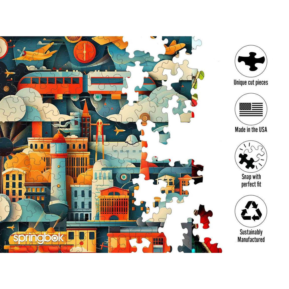 Away We Go 1000 Piece Jigsaw Puzzle Springbok (ONLINE ORDER ONLY)