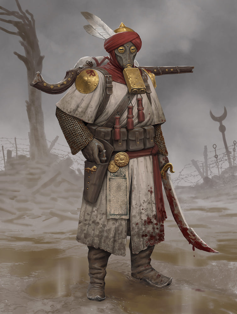 Iron Sultanate | Official Trench Crusade Dice Set