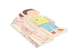 Multi-Layer Nesting Wood Puzzle: Your Body Boy 5 Layers (ONLINE ORDER ONLY)