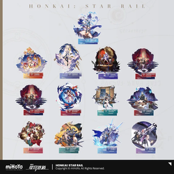 The Harmony Character Warp Artwork Acrylic Stand (ONLINE ORDER ONLY)