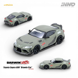 INNO64 Toyota Supra A90 Darwin Pro Matt Green 1:64