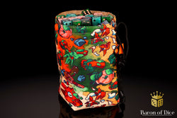 Chaos Lizard | Luxury RPG Dice Bag | Large (ONLINE ORDER ONLY)