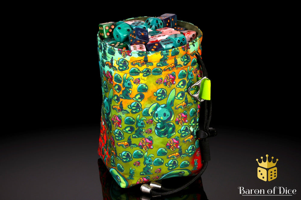 Slime Bunny | Luxury RPG Dice Bag | Large (ONLINE ORDER ONLY)