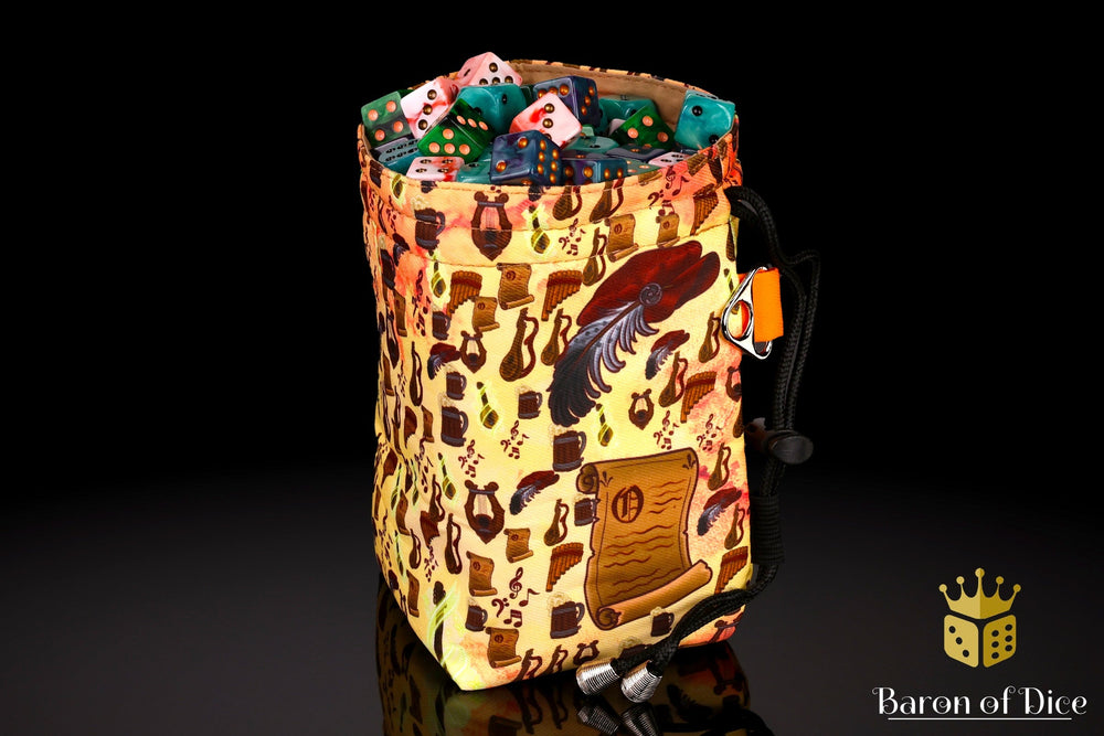Bard | Luxury RPG Dice Bag | Large (ONLINE ORDER ONLY)