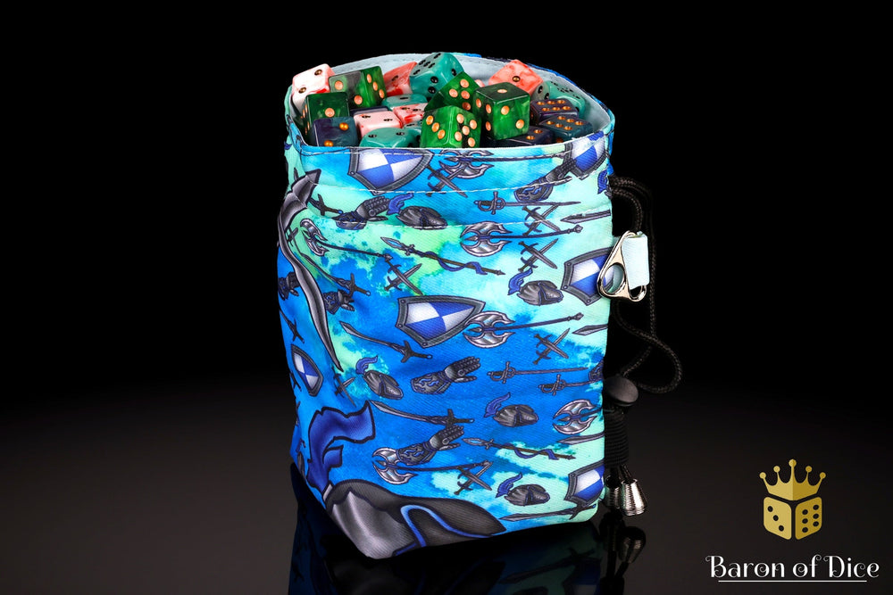 Fighter | Luxury RPG Dice Bag | Large (ONLINE ORDER ONLY)